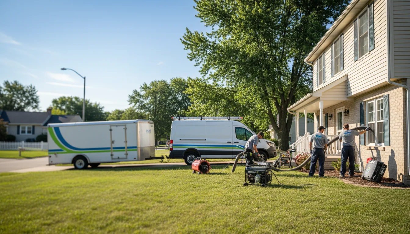Flooded Basement Restoration And Cleanup With Repair in Sutherland, IA near me